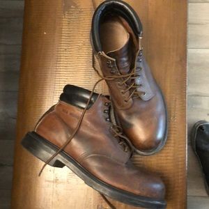 Men’s Redwing Supersole Steel toe in great condition size 12.